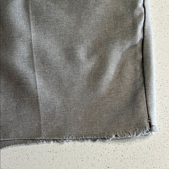 Haband Vintage Fit-Forever Classic Gray Cut Off Shorts Tagged 34 Fit 32 - Picture 4 of 10